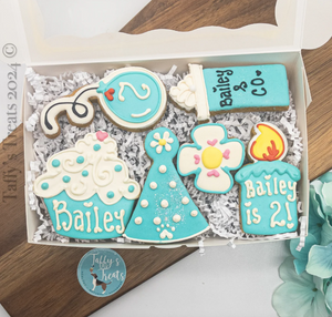 Baby Blue - Happy Barkday Box